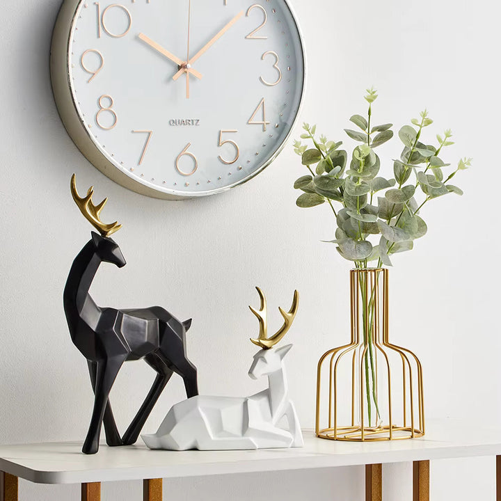 Geometrischer Hirsch Anzeige Figurine | Karnz