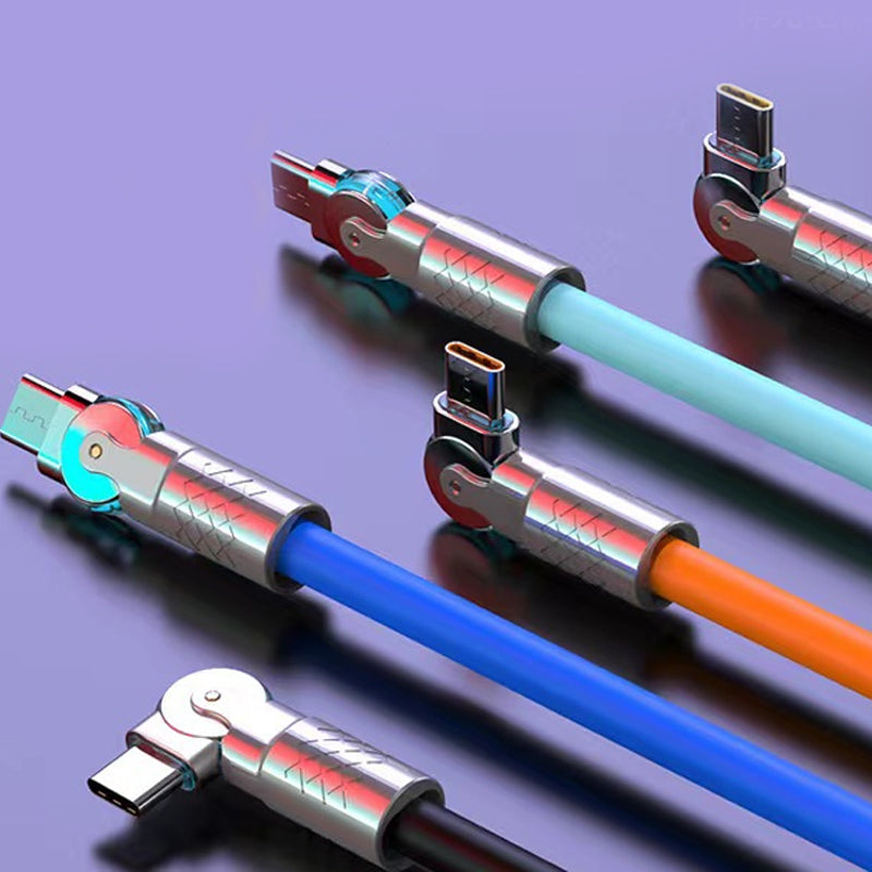 Drehbarer Winkeldatenkabel