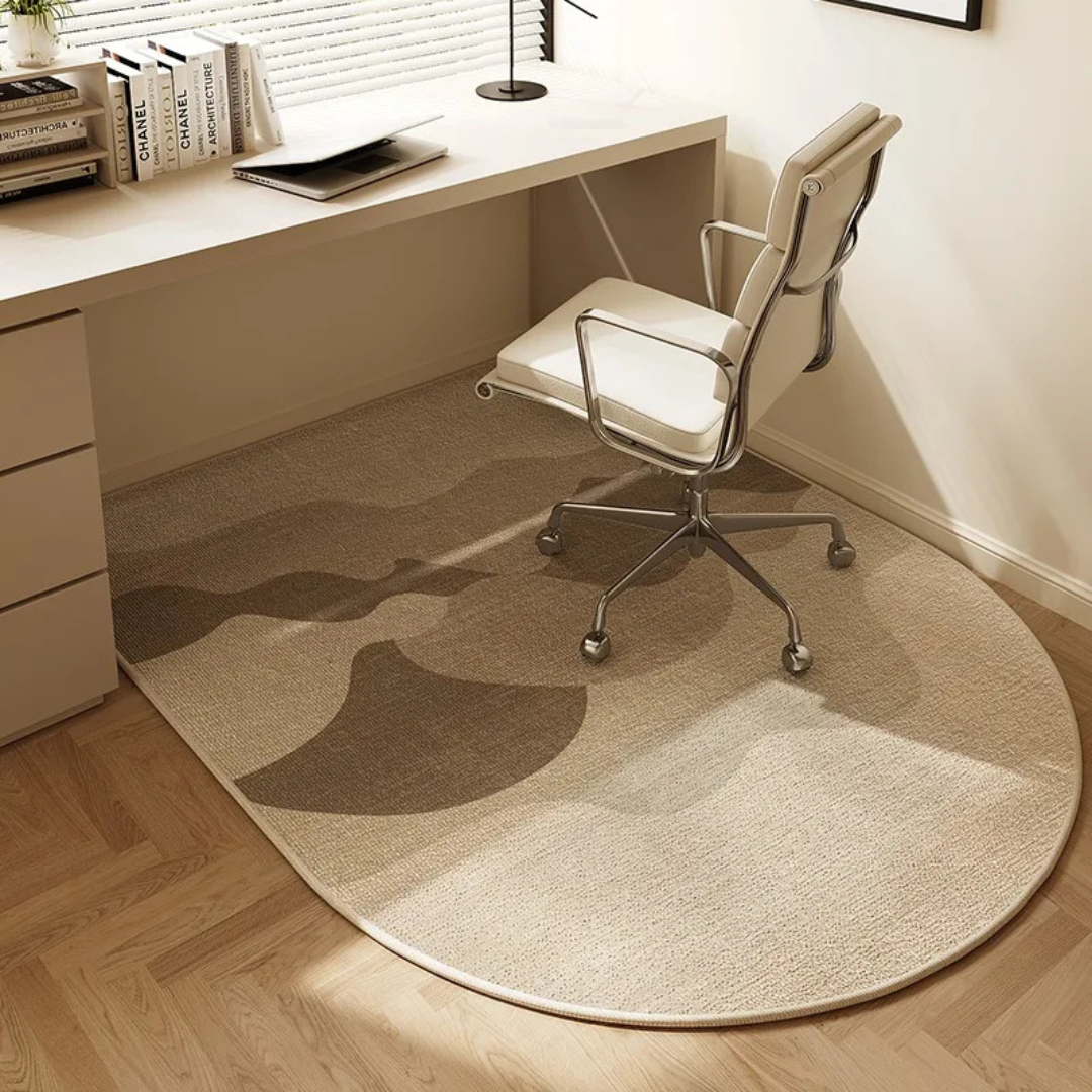 Sandsberg | FlexGuard Bürostuhl Bodenmatte – Stylische rutschsichere Schutzmatte für Hartböden & Teppiche