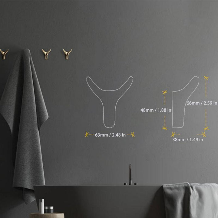 Horns Wandhaken Wanddekoration | Karnz
