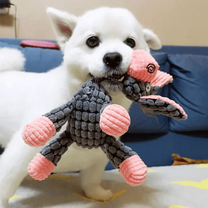 Sandsberg | Robustes Hundespielzeug aus Plüsch | Bissfestes und langlebiges Design | Mehrere Modelle