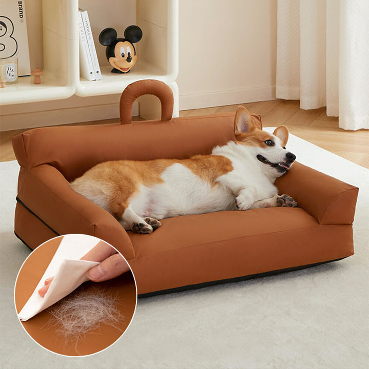 Erhöhtes Haustier-Sofa-Bett Stilvolles Wasserdicht Ergonomischer Komfort | Karnz