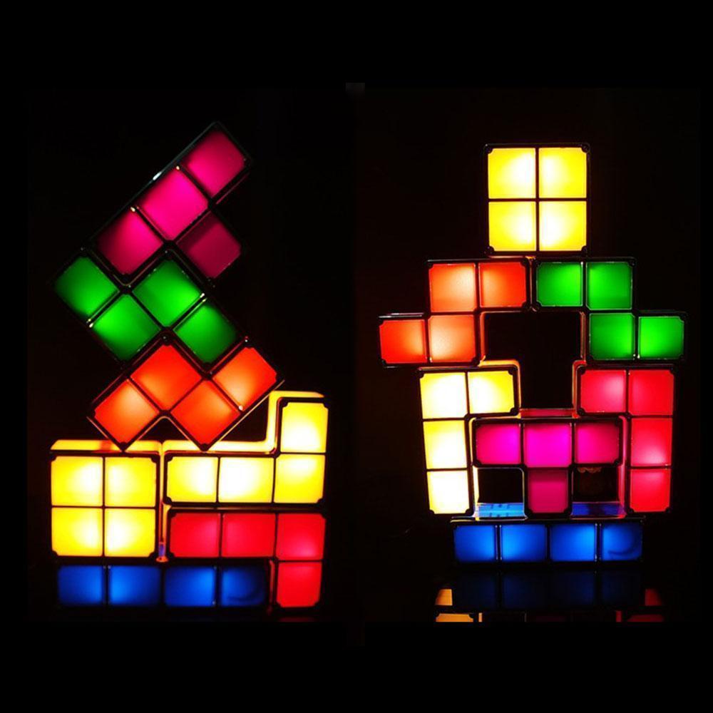 Tetris Stapelbares LED-Nachtlicht | Karnz