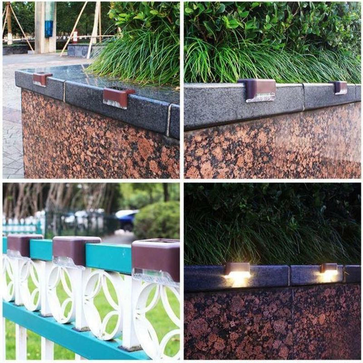 Outdoor wasserdichte Treppen Solarlichter (4 PCS) | Karnz