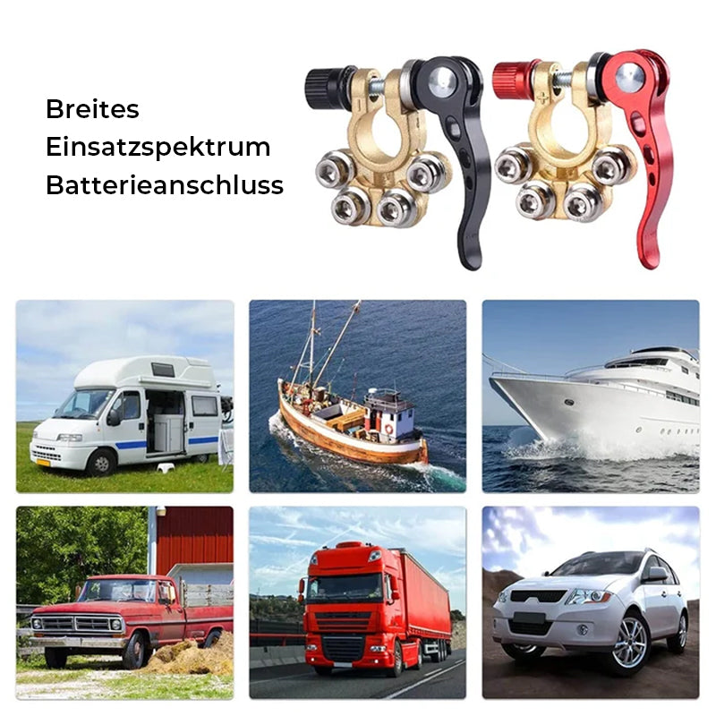 Praktischer Batterieanschluss | Karnz