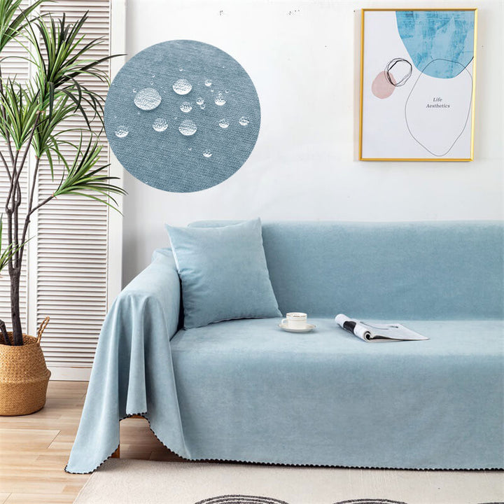 Premium Wasserdichte Sofa Wurfdecke Bezüge mit Jacquardkante