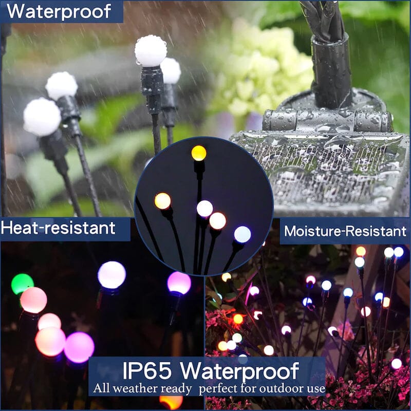 Solarbetriebene Glühwürmchen Gartenlampe | Karnz