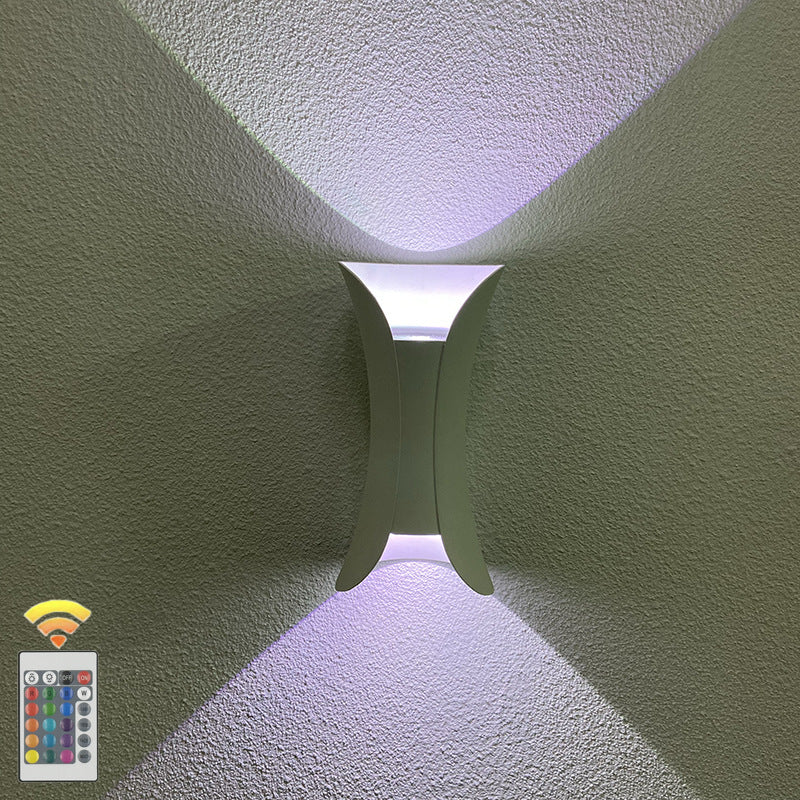 Modern Minimalist Wasserdicht Rechteck Aluminium LED Wand Sconce Lampe Für Outdoor Patio | Karnz