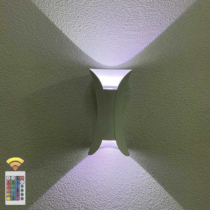 Modern Minimalist Wasserdicht Rechteck Aluminium LED Wand Sconce Lampe Für Outdoor Patio | Karnz