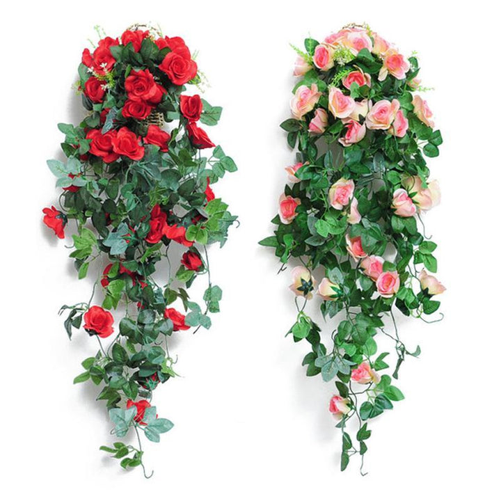 Wanddekoration Hängende Blumenranke | Karnz