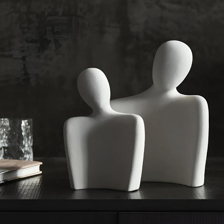 Paar Keramische Liebesfigurine | Karnz