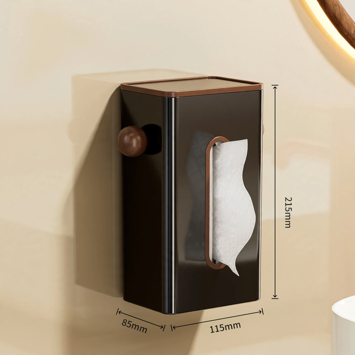 Wandmontierte Kosmetiktuchbox, Kunststoff