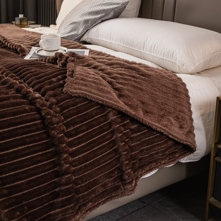 Milchfaser-Decke, nordischer Stil, extra dick