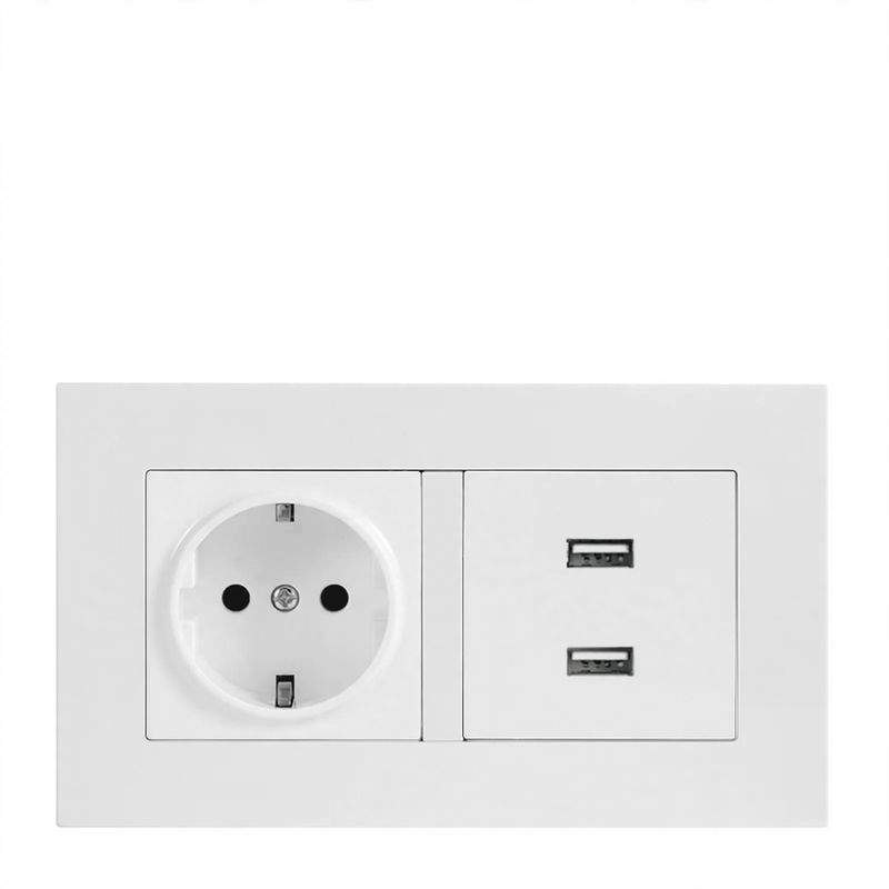 Steckdose 16A europäischer Standard mit USB