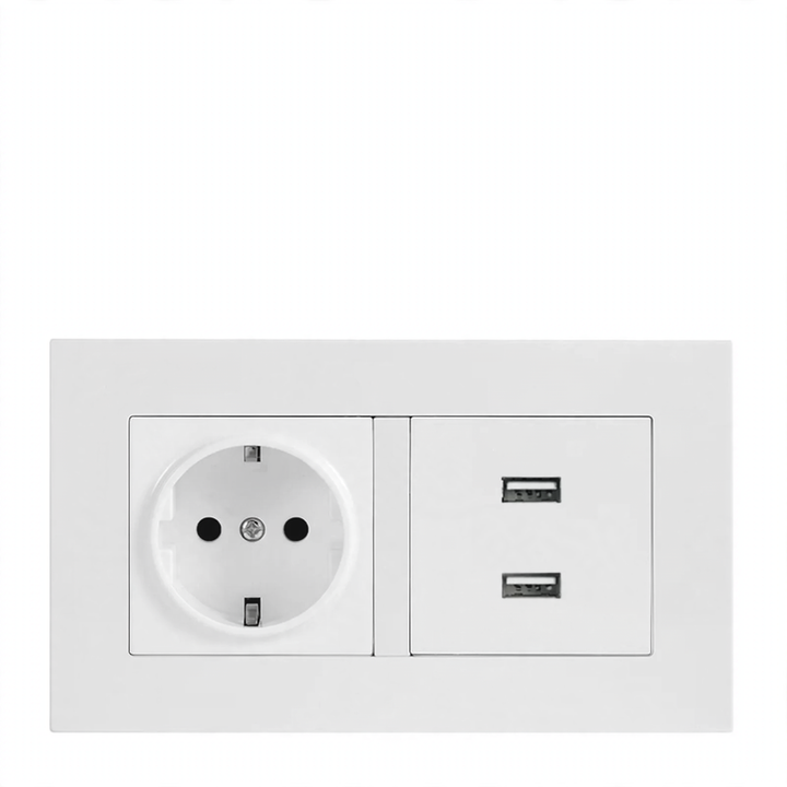 Steckdose 16A europäischer Standard mit USB