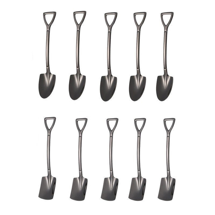 10PCS Kaffeelöffel Schaufel Dessertlöffel Teelöffel Rührlöffel | Karnz
