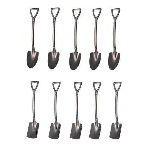 10PCS Kaffeelöffel Schaufel Dessertlöffel Teelöffel Rührlöffel | Karnz