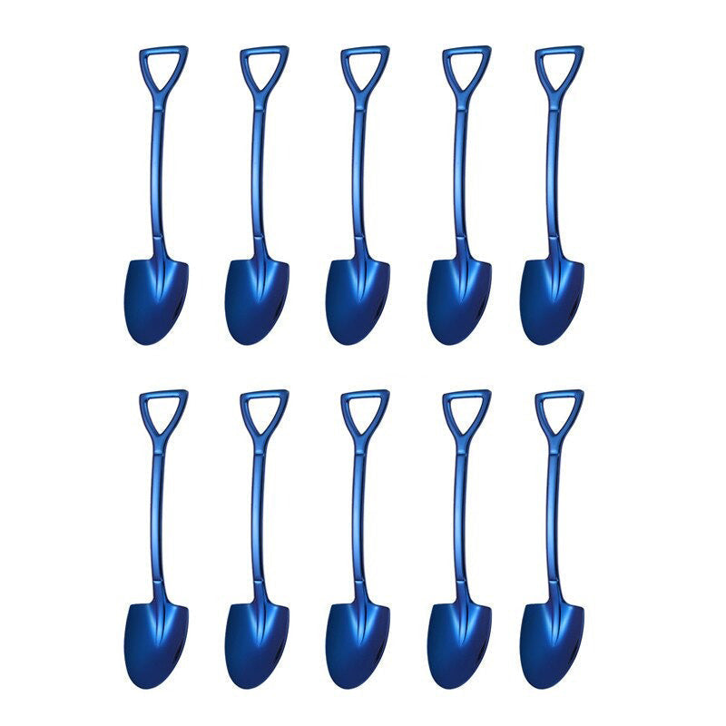 10PCS Kaffeelöffel Schaufel Dessertlöffel Teelöffel Rührlöffel | Karnz