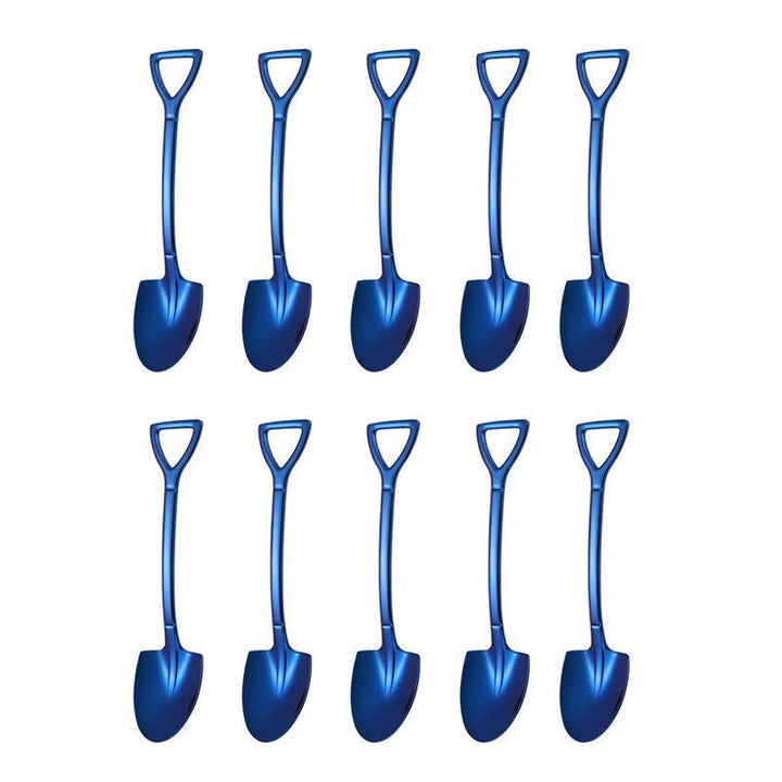 10PCS Kaffeelöffel Schaufel Dessertlöffel Teelöffel Rührlöffel | Karnz