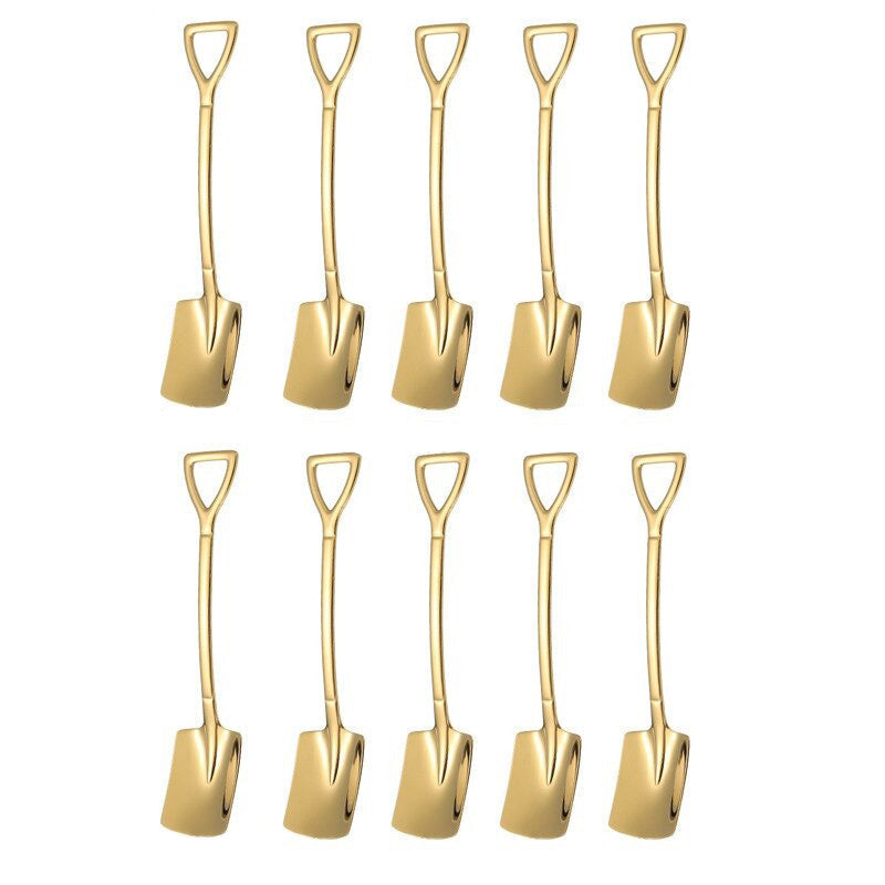 10PCS Kaffeelöffel Schaufel Dessertlöffel Teelöffel Rührlöffel | Karnz