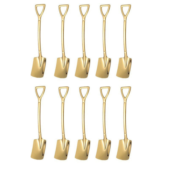 10PCS Kaffeelöffel Schaufel Dessertlöffel Teelöffel Rührlöffel | Karnz