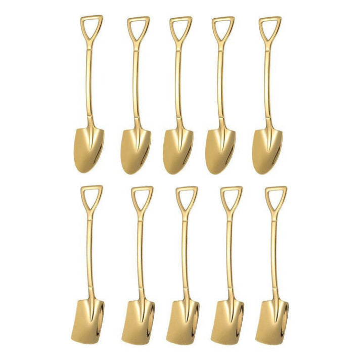 10PCS Kaffeelöffel Schaufel Dessertlöffel Teelöffel Rührlöffel | Karnz