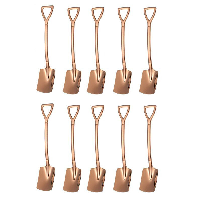 10PCS Kaffeelöffel Schaufel Dessertlöffel Teelöffel Rührlöffel | Karnz
