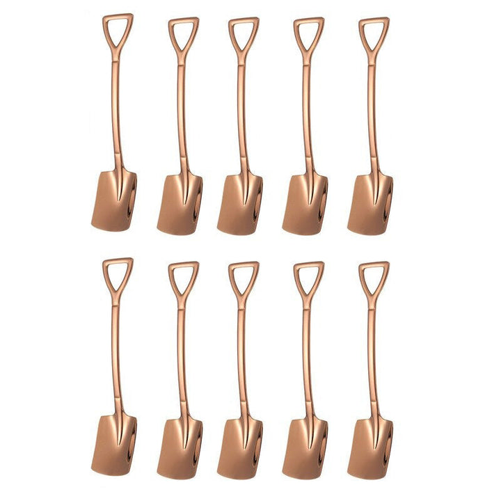 10PCS Kaffeelöffel Schaufel Dessertlöffel Teelöffel Rührlöffel | Karnz