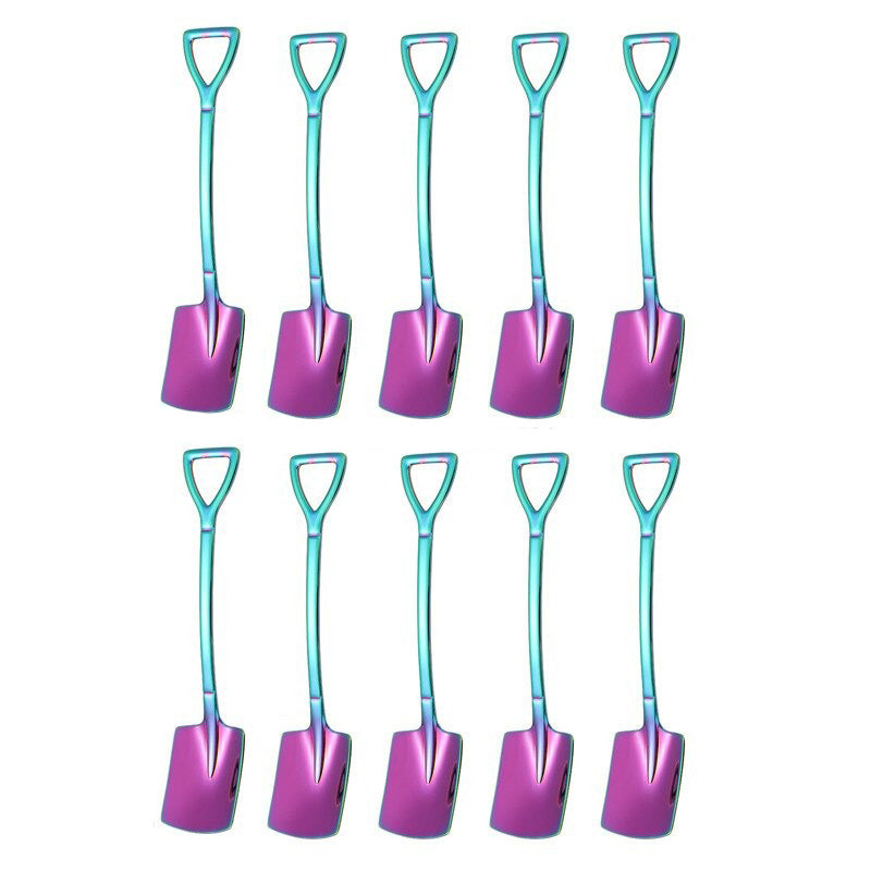 10PCS Kaffeelöffel Schaufel Dessertlöffel Teelöffel Rührlöffel | Karnz