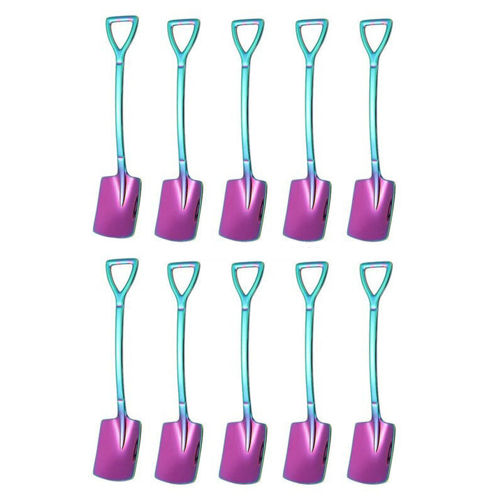 10PCS Kaffeelöffel Schaufel Dessertlöffel Teelöffel Rührlöffel | Karnz