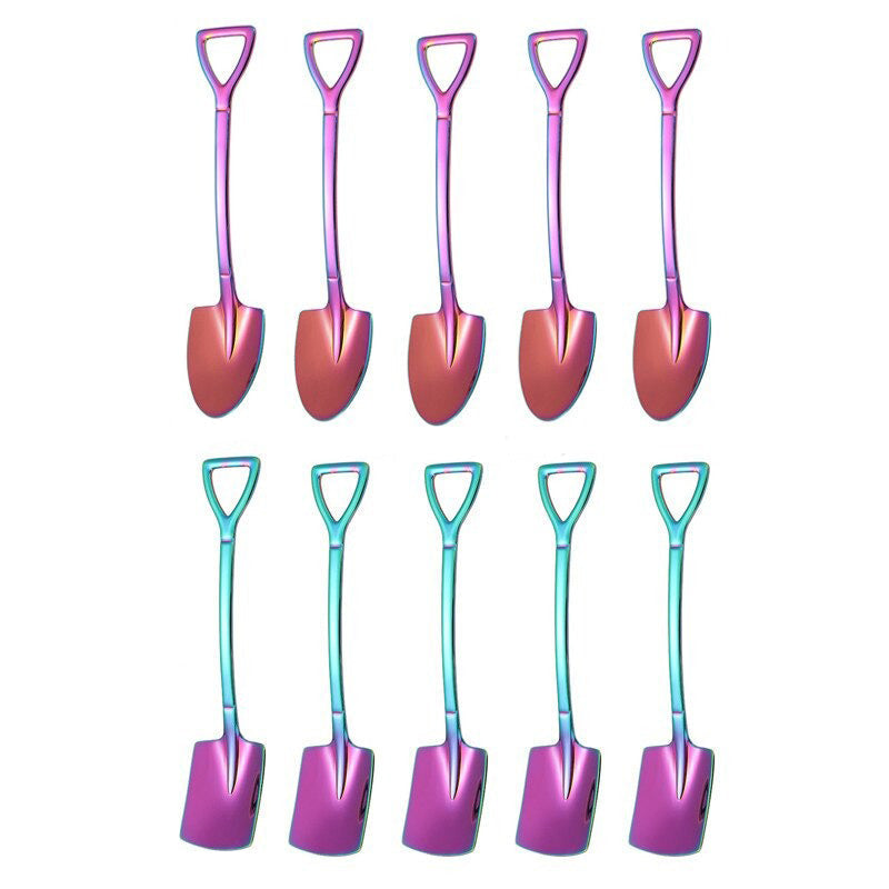 10PCS Kaffeelöffel Schaufel Dessertlöffel Teelöffel Rührlöffel | Karnz