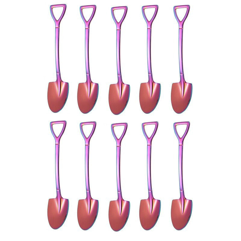 10PCS Kaffeelöffel Schaufel Dessertlöffel Teelöffel Rührlöffel | Karnz