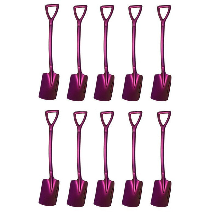 10PCS Kaffeelöffel Schaufel Dessertlöffel Teelöffel Rührlöffel | Karnz