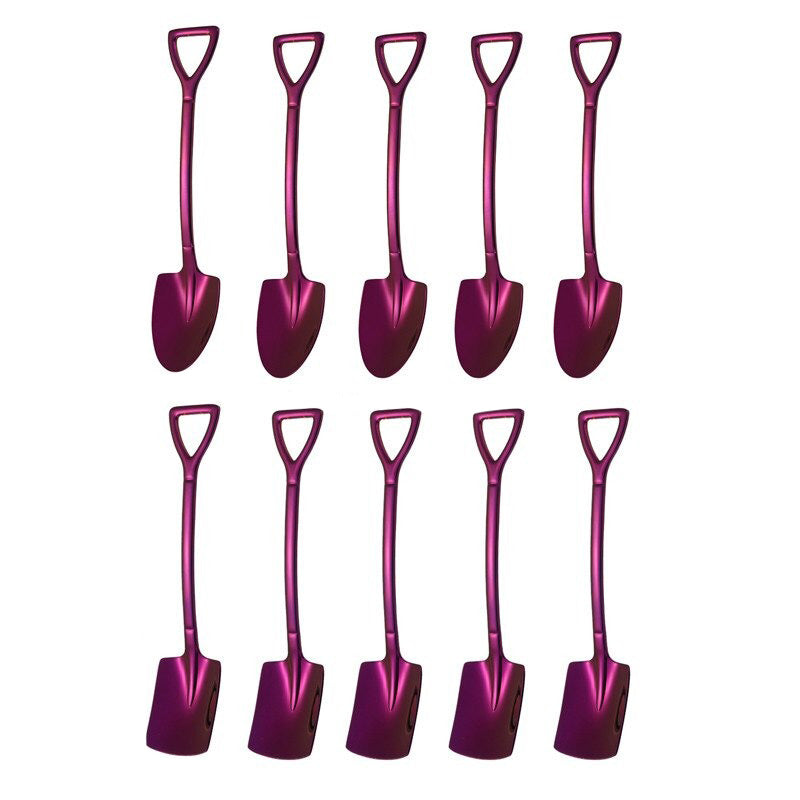 10PCS Kaffeelöffel Schaufel Dessertlöffel Teelöffel Rührlöffel | Karnz