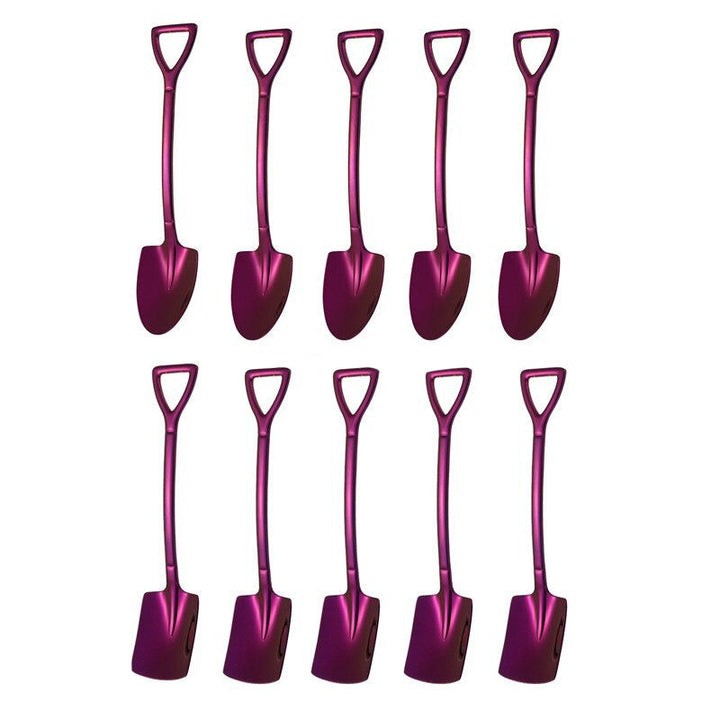 10PCS Kaffeelöffel Schaufel Dessertlöffel Teelöffel Rührlöffel | Karnz