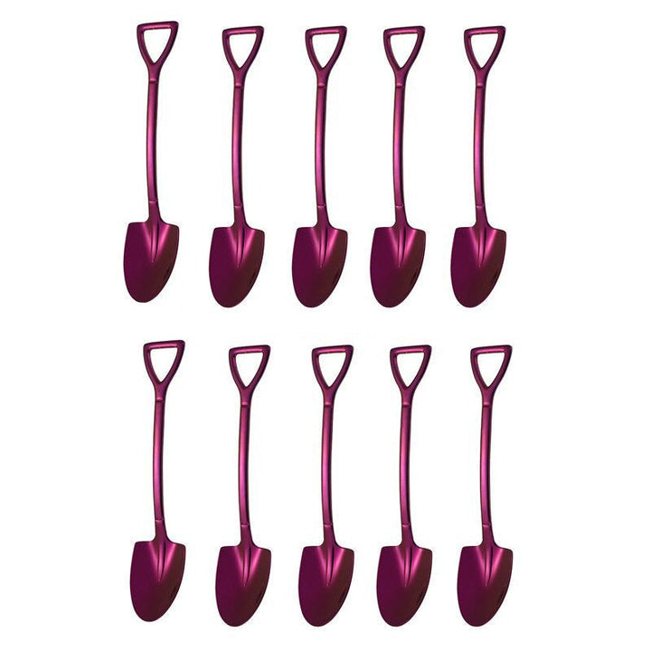 10PCS Kaffeelöffel Schaufel Dessertlöffel Teelöffel Rührlöffel | Karnz