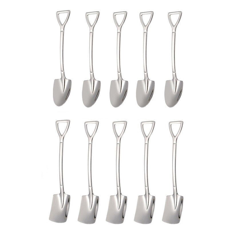 10PCS Kaffeelöffel Schaufel Dessertlöffel Teelöffel Rührlöffel | Karnz