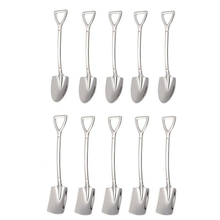 10PCS Kaffeelöffel Schaufel Dessertlöffel Teelöffel Rührlöffel | Karnz