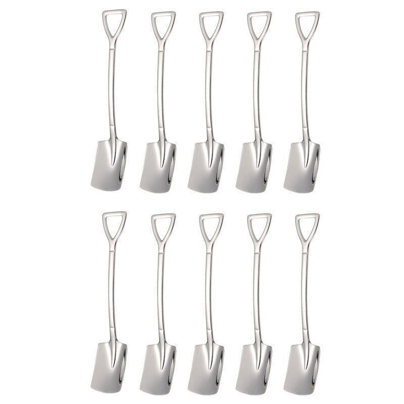 10PCS Kaffeelöffel Schaufel Dessertlöffel Teelöffel Rührlöffel | Karnz