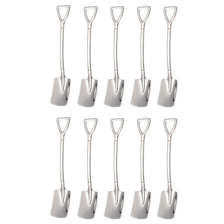 10PCS Kaffeelöffel Schaufel Dessertlöffel Teelöffel Rührlöffel | Karnz