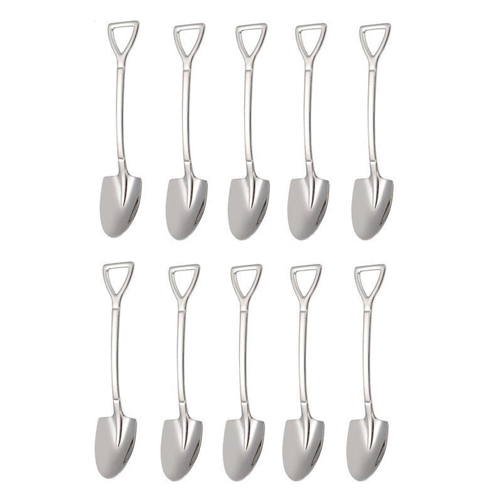 10PCS Kaffeelöffel Schaufel Dessertlöffel Teelöffel Rührlöffel | Karnz