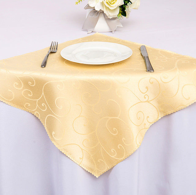 10 Stück Polyester Jacquard Tischservietten Dinner Servietten Taschentücher | Karnz