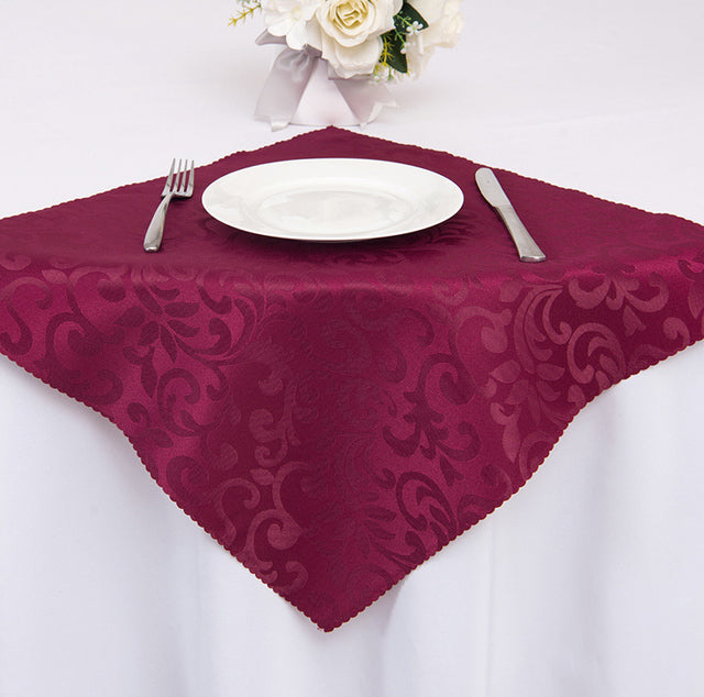 10 Stück Polyester Jacquard Tischservietten Dinner Servietten Taschentücher | Karnz