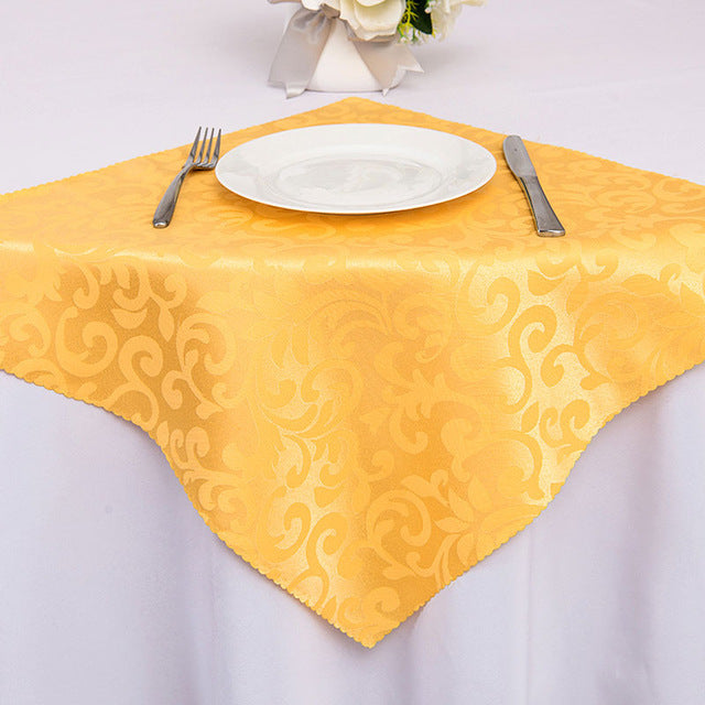 10 Stück Polyester Jacquard Tischservietten Dinner Servietten Taschentücher | Karnz