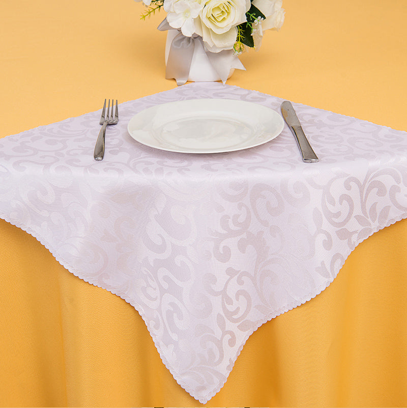10 Stück Polyester Jacquard Tischservietten Dinner Servietten Taschentücher | Karnz