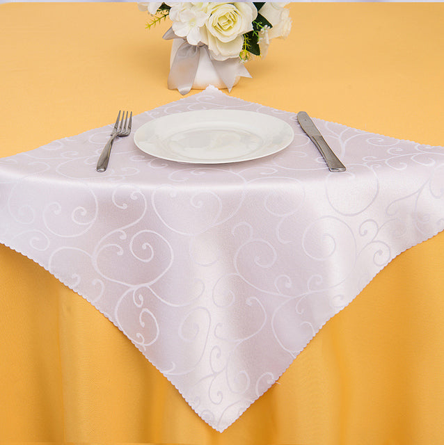10 Stück Polyester Jacquard Tischservietten Dinner Servietten Taschentücher | Karnz