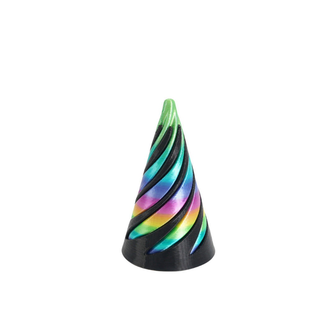 3D-gedrucktes Spiral-Pyramiden-Spielzeug