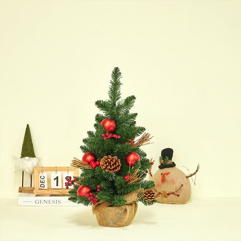 Mini-Weihnachtsbaum mit Tannenzapfen, verschiedene Größen