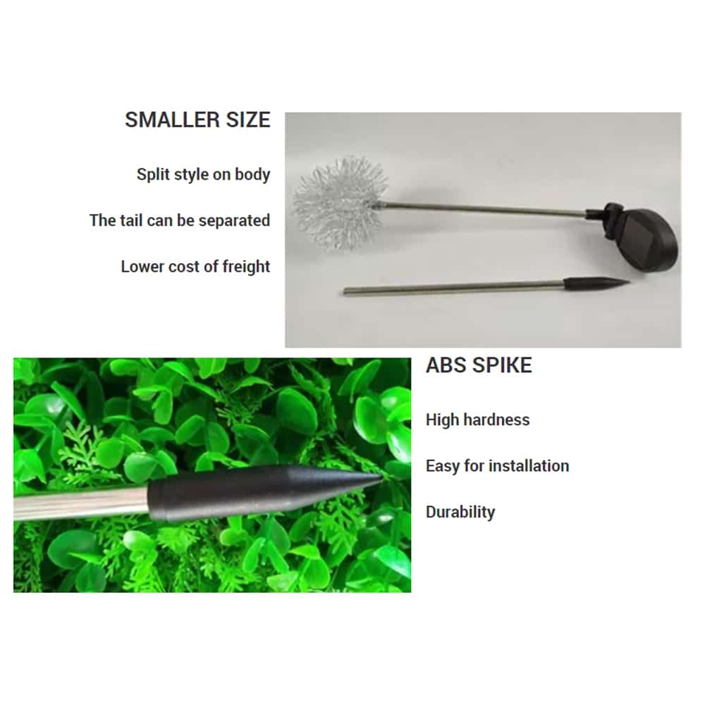Solar LED Gartenlampe ( 2 Stück) Löwenzahn-Design mit Spieß | Karnz