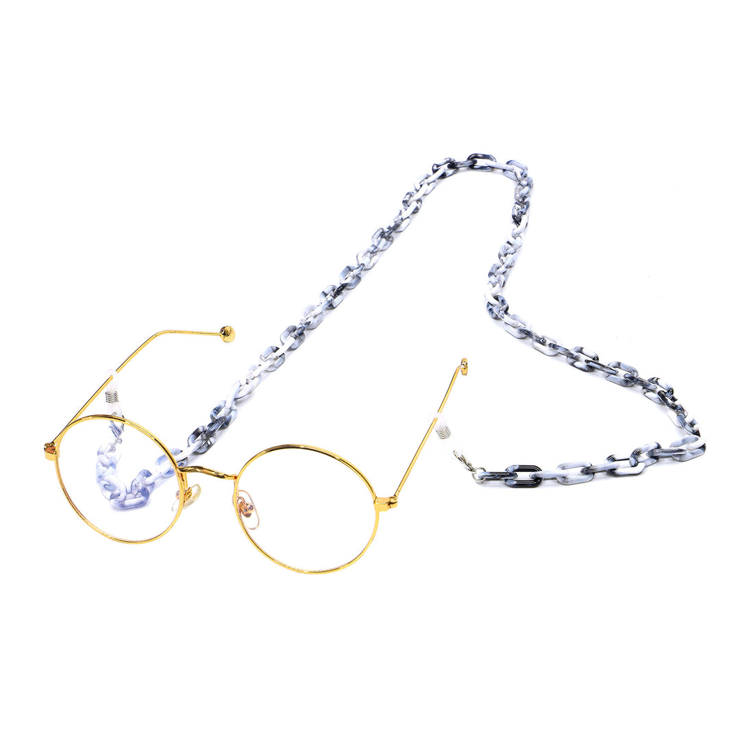 Chunky Harz Brillen Kette Karnz